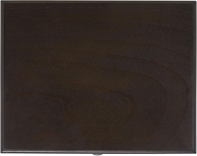 SAFAVIEH Home Collection – Michaela Dark Chocolate 4-Drawer Storage Unit, Natural Rattan Basket Organization, Fully Assembled (AMH5744F)