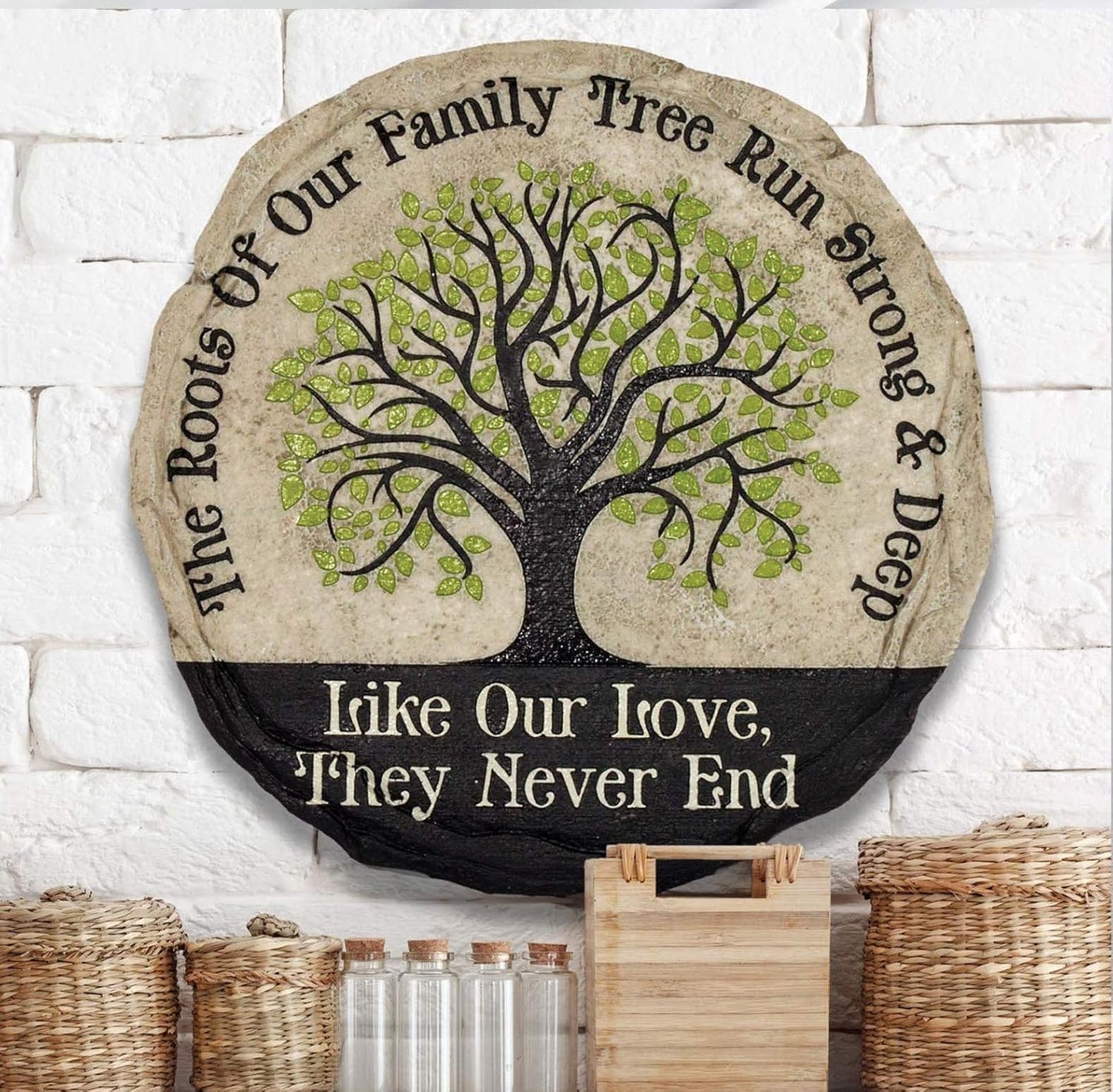 Spoontiques - Garden Décor - When Someone You Love Stepping Stone - Decorative Stone for Garden