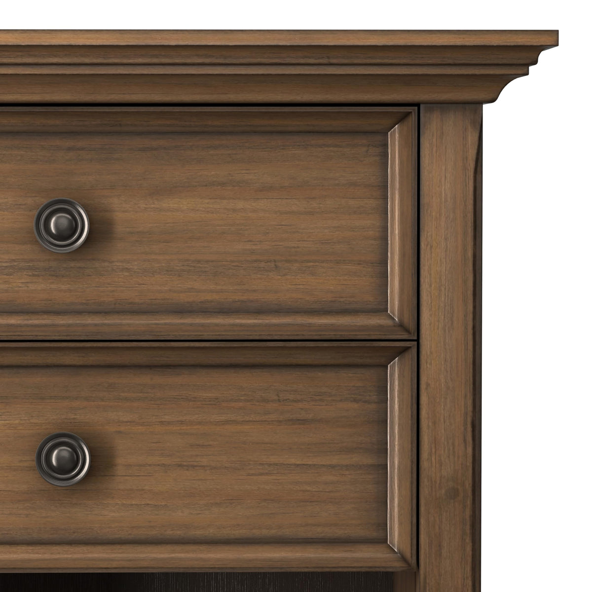 Amherst 24" Bedside Table in Rustic Natural Aged Brown