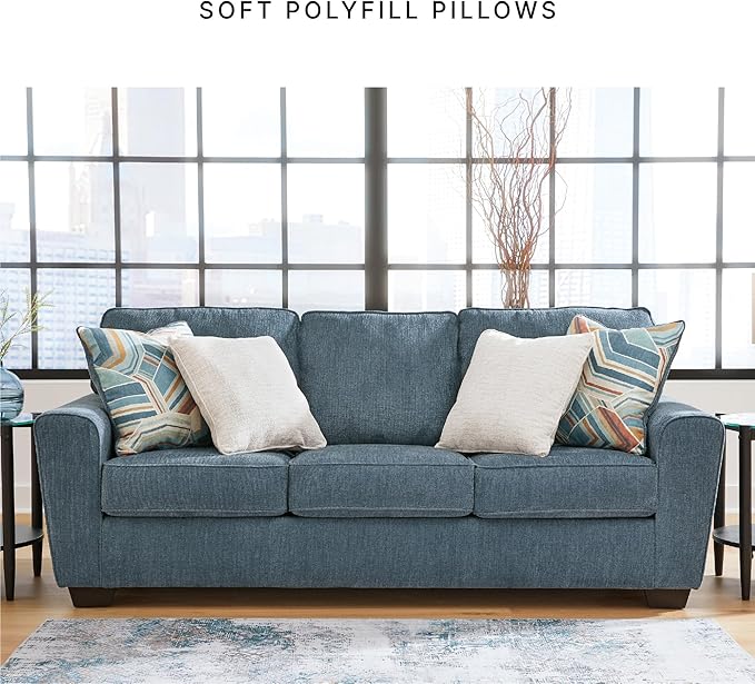 Signature Design by Ashley Cashton Casual Sofa for Living Room, Blue