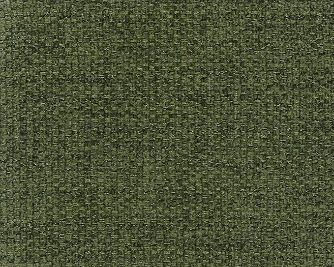 Signature Design by Ashley Bixler Mid-Century Modern Tufted Loveseat with 2 Toss Pillows, Green
