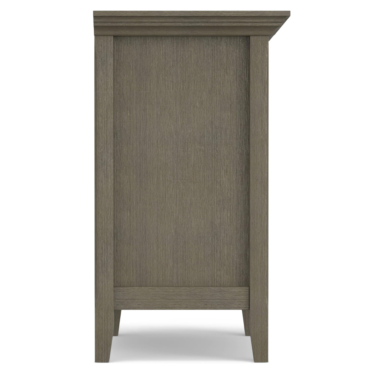Amherst 24" Wide Solid Wood Bedside Table in Farmhouse Grey