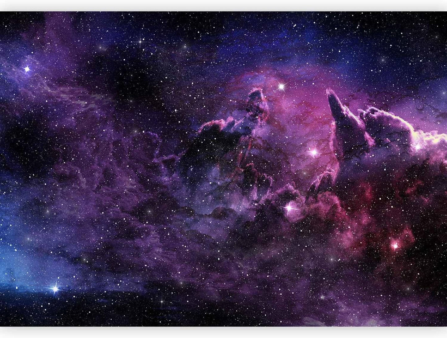 artgeist Wall Mural Cosmos Galaxy 138x101 in - XXL Non-Woven Wallpaper Fleece Wall Decor Photo Print Picture Image Design Home a-C-0022-a-a