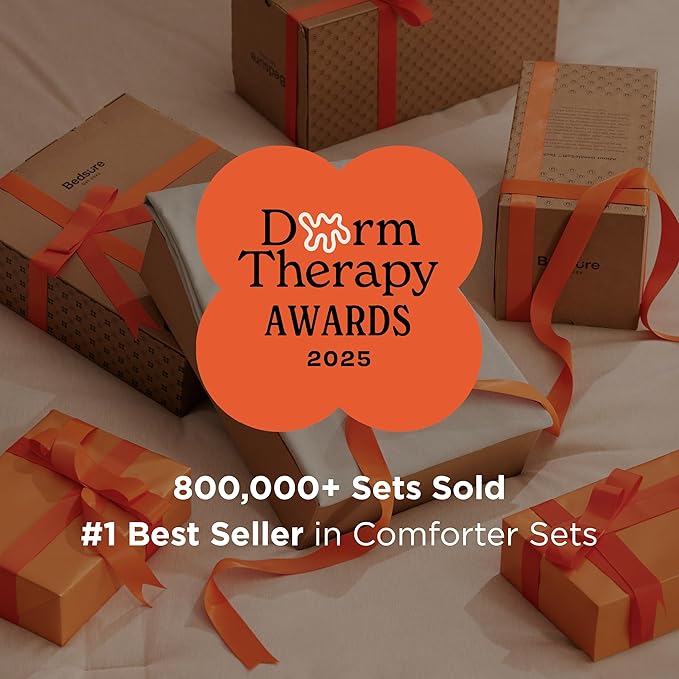 Bedsure California King Comforter Set - Beige Soft Bedding for All Seasons, Cationic Dyed Bed Set, 3 Pieces, 1 California King Size Comforter (104"x96") and 2 Pillow Shams (20"x36"+2")
