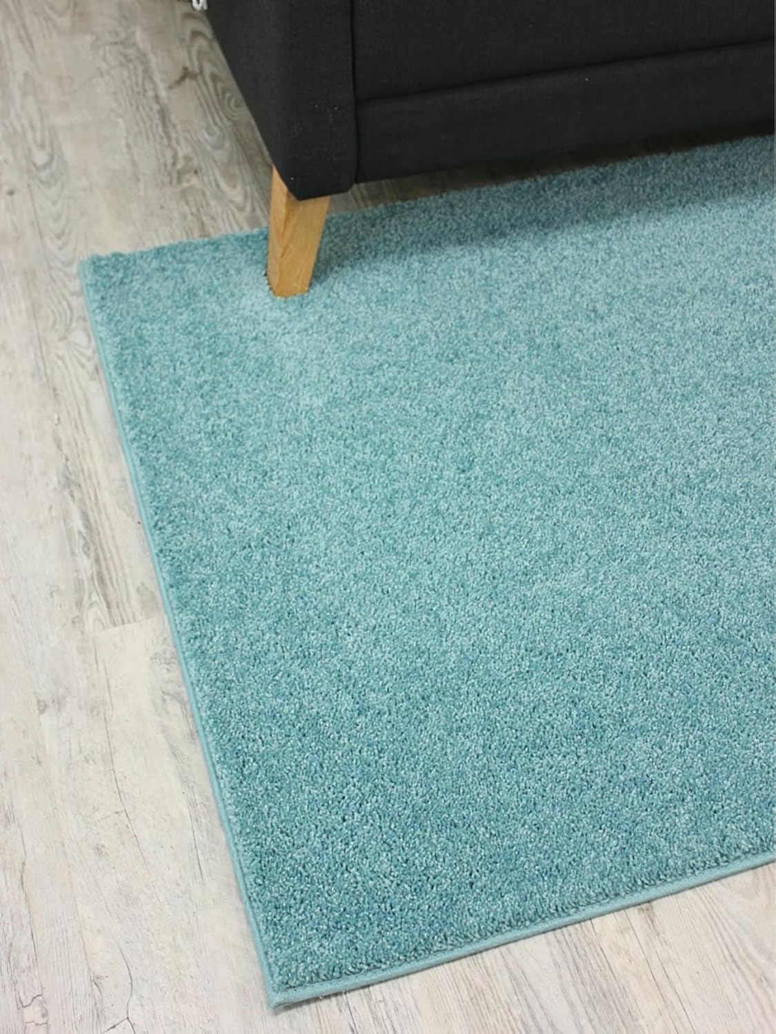 KOECKRITZ Soft and Colorful Kids Classroom Area Rugs (Passes Flammability Pill Test) Many Sizes and Bright Colors to Select from (10' x 10', Surf)