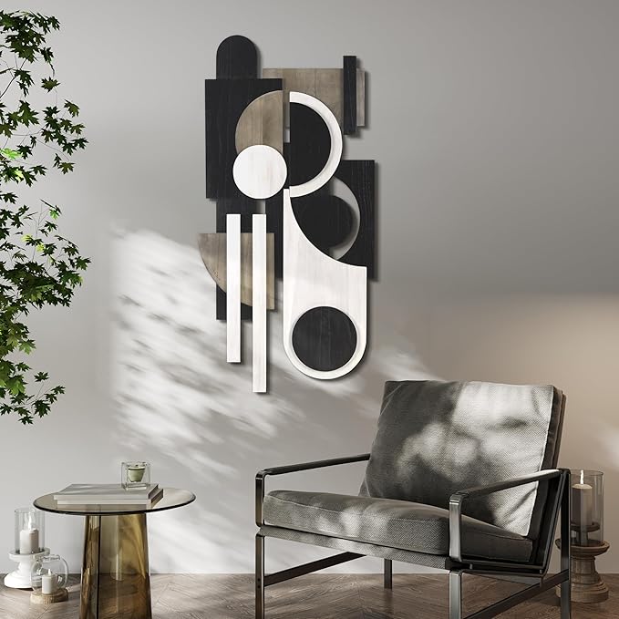 Empire Art Direct Luminous Whisper & Dusk Hand Made & Hand Finished Dimensional Solid Wood Abstracts