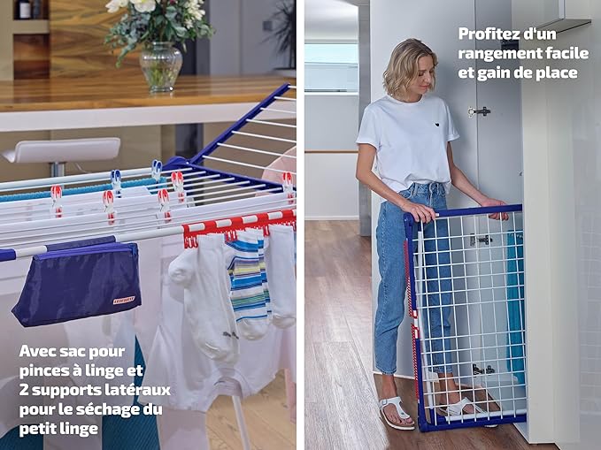 Leifheit 81516 Pegasus 200 Solid Comfort Laundry Dryer