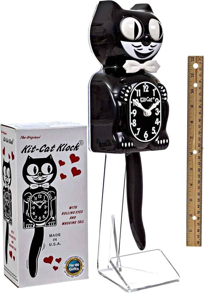 Kit Cat Klock Gentlemen The Original (Classic Black)