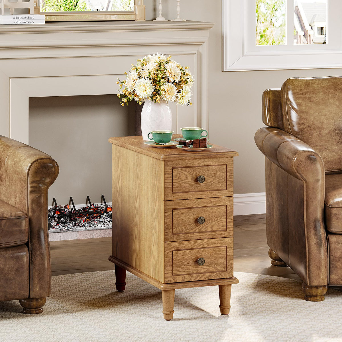 Fully Assembled End Table (2 Count)