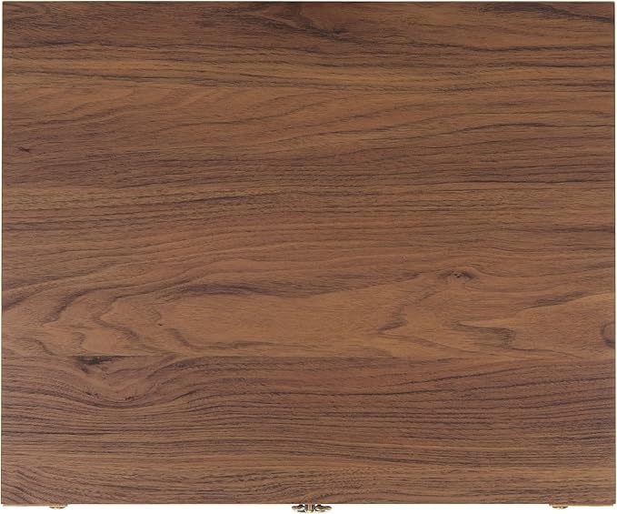 SAFAVIEH Home Collection – Galio Walnut & Gold 2-Drawer Nightstand, Vintage-Inspired Bedside Table with Storage for Bedroom (NST9600A)