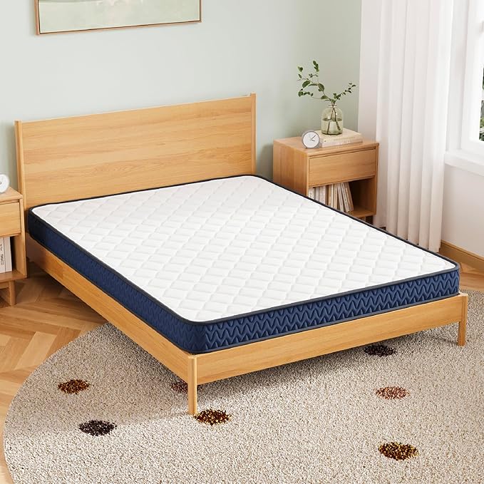 Signature Design by Ashley Twin Size Firm 6" Memory Foam Mattress, Super Soft Foam with Breathable Quilted Cover, Fiberglass Free, Mattress in A Box, Adjustable Base Compatible, Limited Warranty