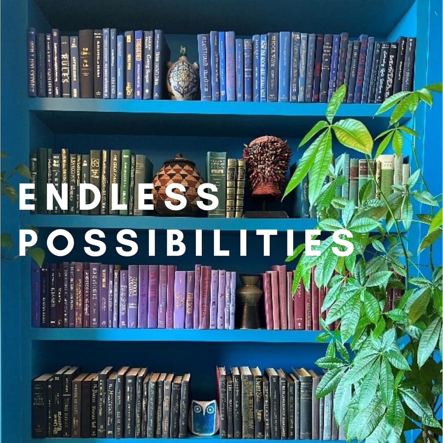 Curated Decorative Books Hardcover Décor Books for Home Décor, Choose Color, Interior Design, Office, Wedding Display, Instant Library, or Staging (Half Foot, Purple)