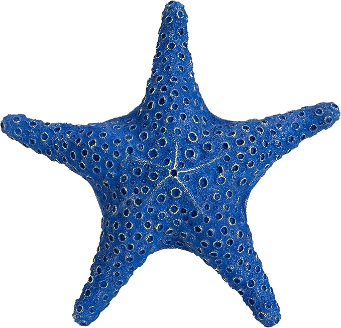 VVGIFTS Blue Ocean Beach Decoration Starfish Resin Wall Hanging Decoration (RoyalBlue)