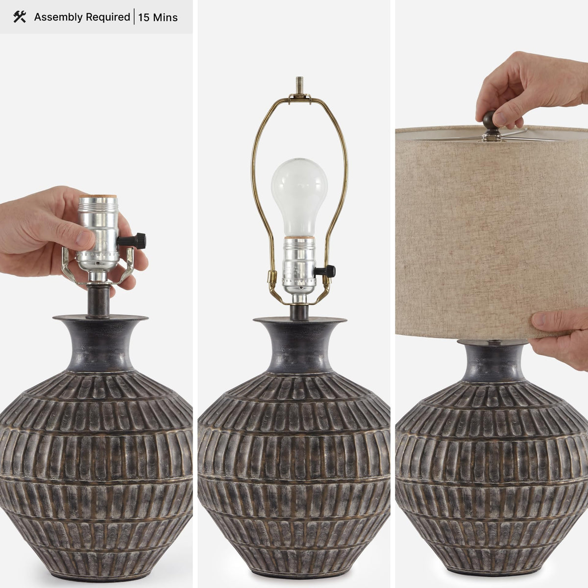 Magan Metal Table Lamp