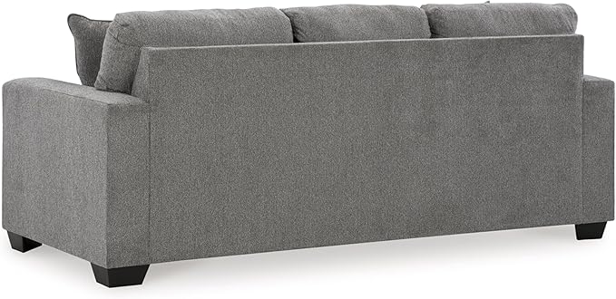 Signature Design by Ashley Deltona Casual Sofa for Living Room, Gray