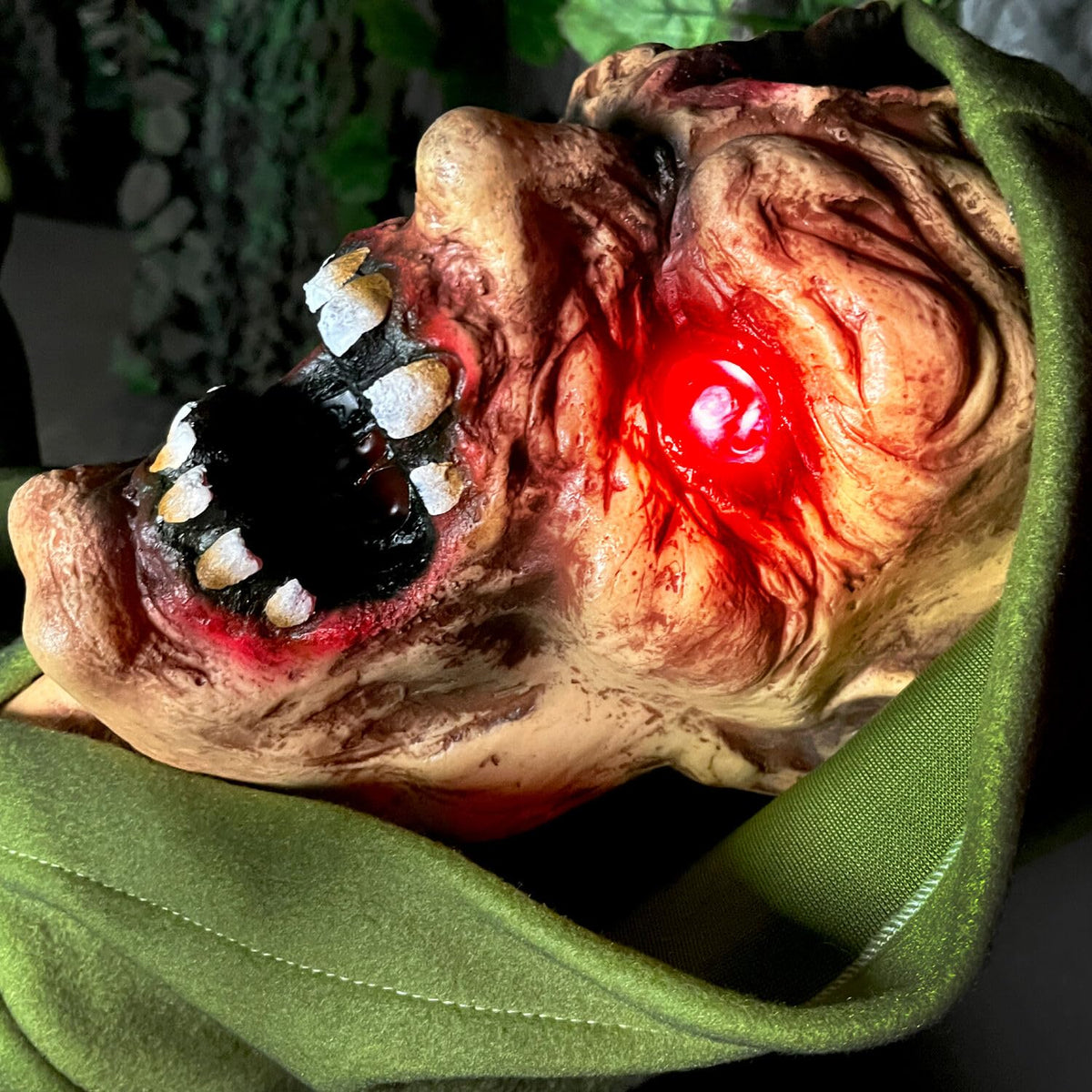 4.4 Ft. Animatronic Impaled Zombie Voice (4.4 ft Impaled Zombie)