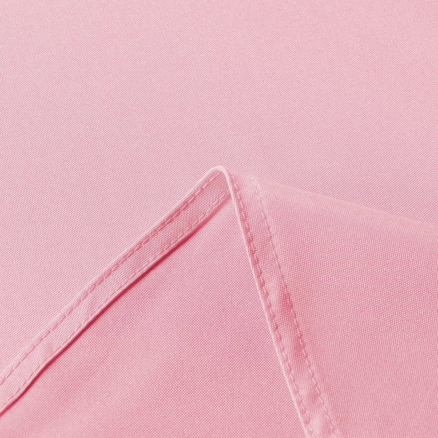sancua Rectangle Tablecloth - 60 x 102 Inch - Stain and Wrinkle Resistant Washable Polyester Table Cloth, Decorative Fabric Table Cover for Dining Tables, Buffet Parties and Camping, Pink