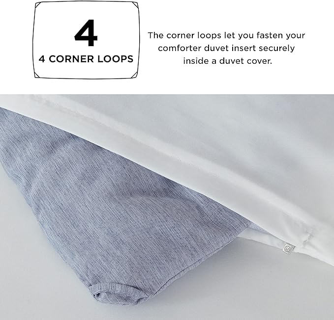 Bedsure Full Comforter Set - Navy Blue Soft Bedding for All Seasons, Cationic Dyed Bed Set, 3 Pieces, 1 Full Size Comforter (82"x86") and 2 Pillow Shams (20"x26"+2")
