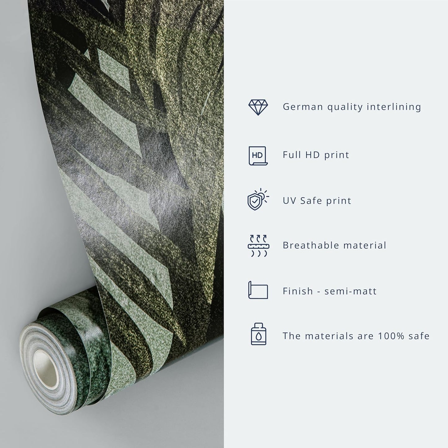 artgeist Wall Mural Nature 216x98 in - XXL Non-Woven Corner Wallpaper Fleece Angle Wall Decor Photo Print Picture Holiday Lagoon Palms n-A-10068-a-a