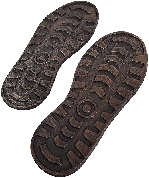 Lulu Décor, Cast Iron Footprint Stepping Stone (2 pc)