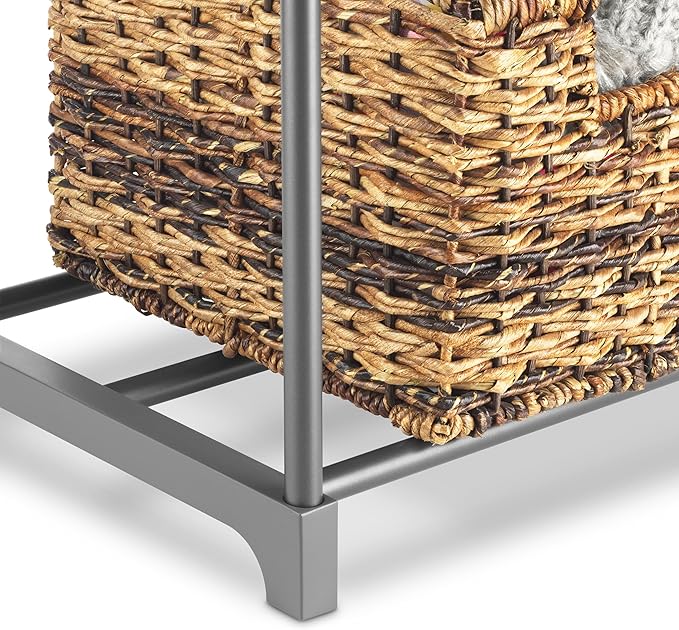 Whitmor Garment Rack with Shelf - Gunmetal