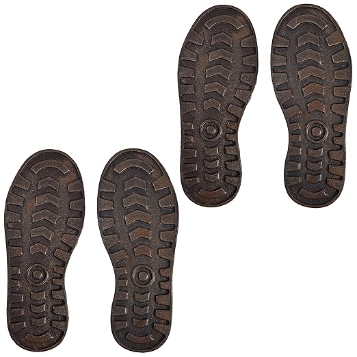 Lulu Décor, Cast Iron Footprint Stepping Stone (2 pc)
