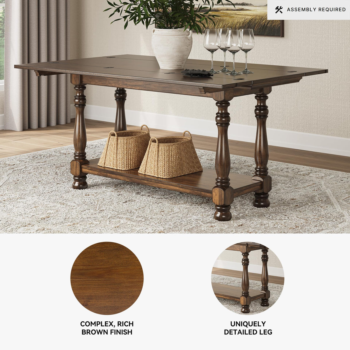 Sturlayne Flip Top Sofa Table
