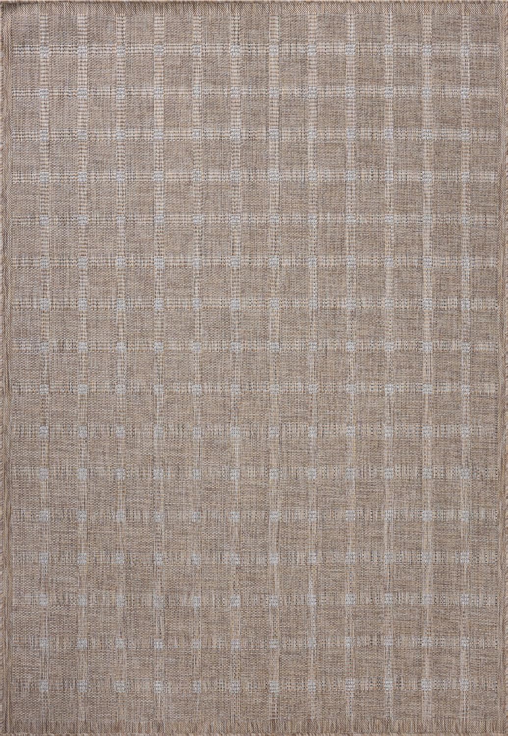 Loloi Amber Lewis Topanga Collection TOP-01 Natural/Bone 3'-11" x 5'-11" Indoor/Outdoor Accent Rug