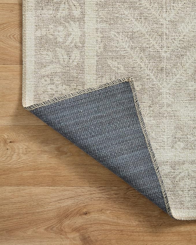 Loloi Rifle Paper Co. Maison Collection MAO-02 Bough Natural 3'-9" x 5'-6", .19" Pile Height, Accent Rug