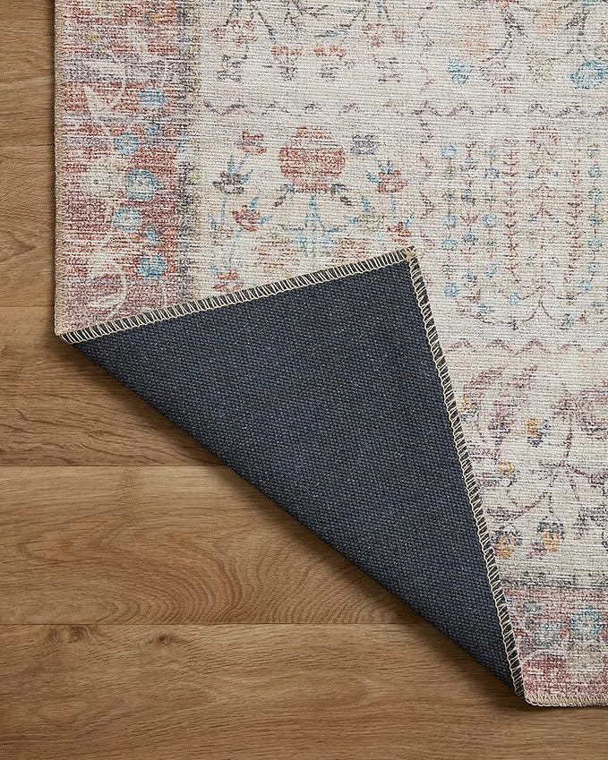 Loloi Rifle Paper Co. Maison Collection MAO-08 Cream 2'-6" x 9'-6", .19" Pile Height, Runner Rug